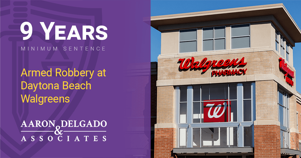 Armed Robbery at Daytona Beach Walgreens 2019